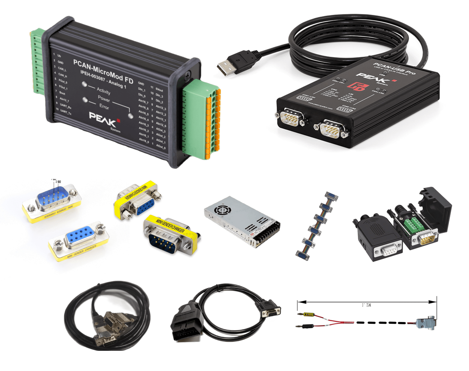 PCANMicromod FD Analog 1 虹科智能互联