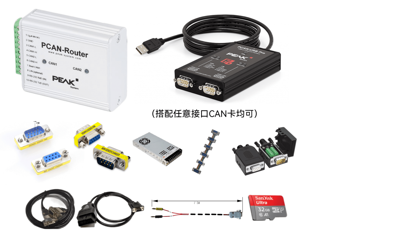 PCAN-Router-双通道CAN总线路由器 - CAN总线网关 - 虹科智能互联