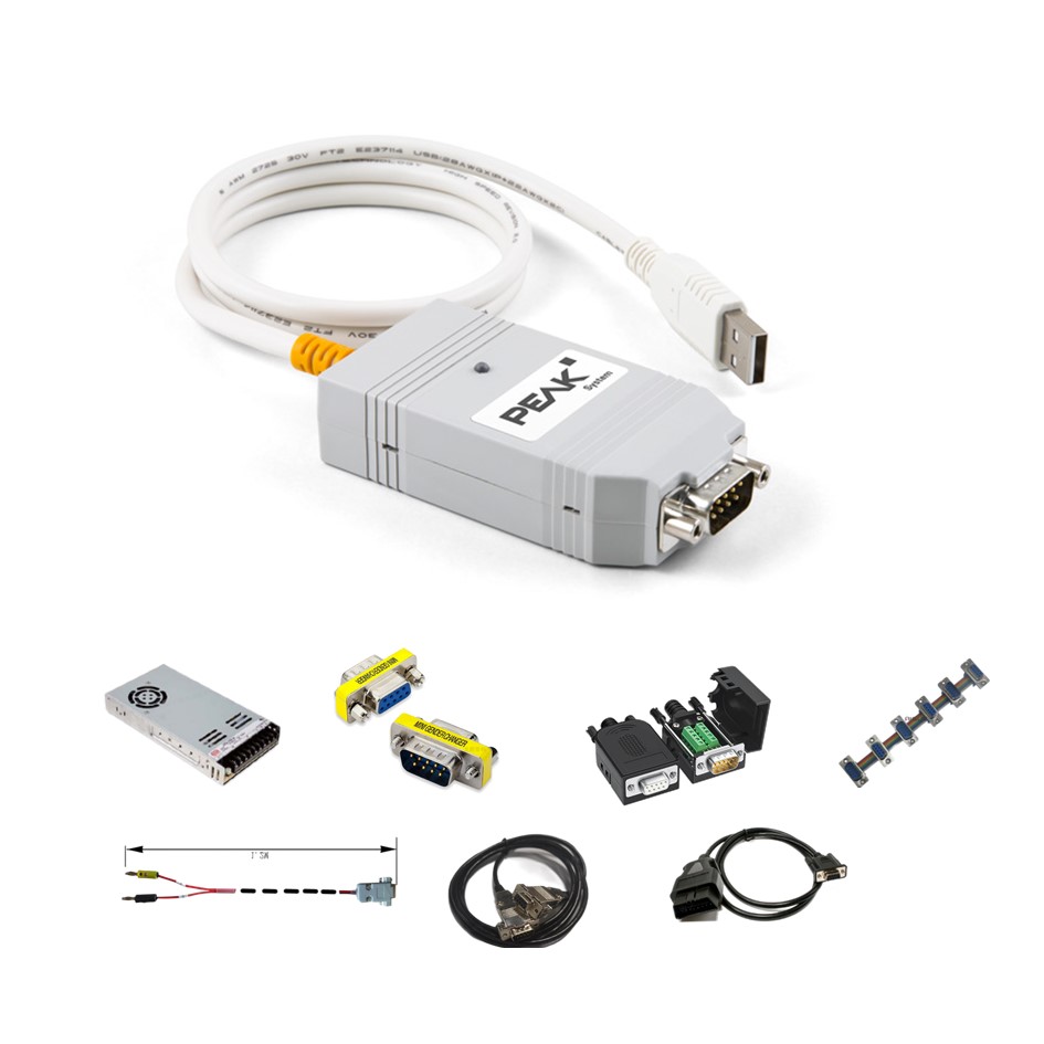 Usb Lin's PLIN-USB:1路LIN转USB接口 - 虹科智能互联